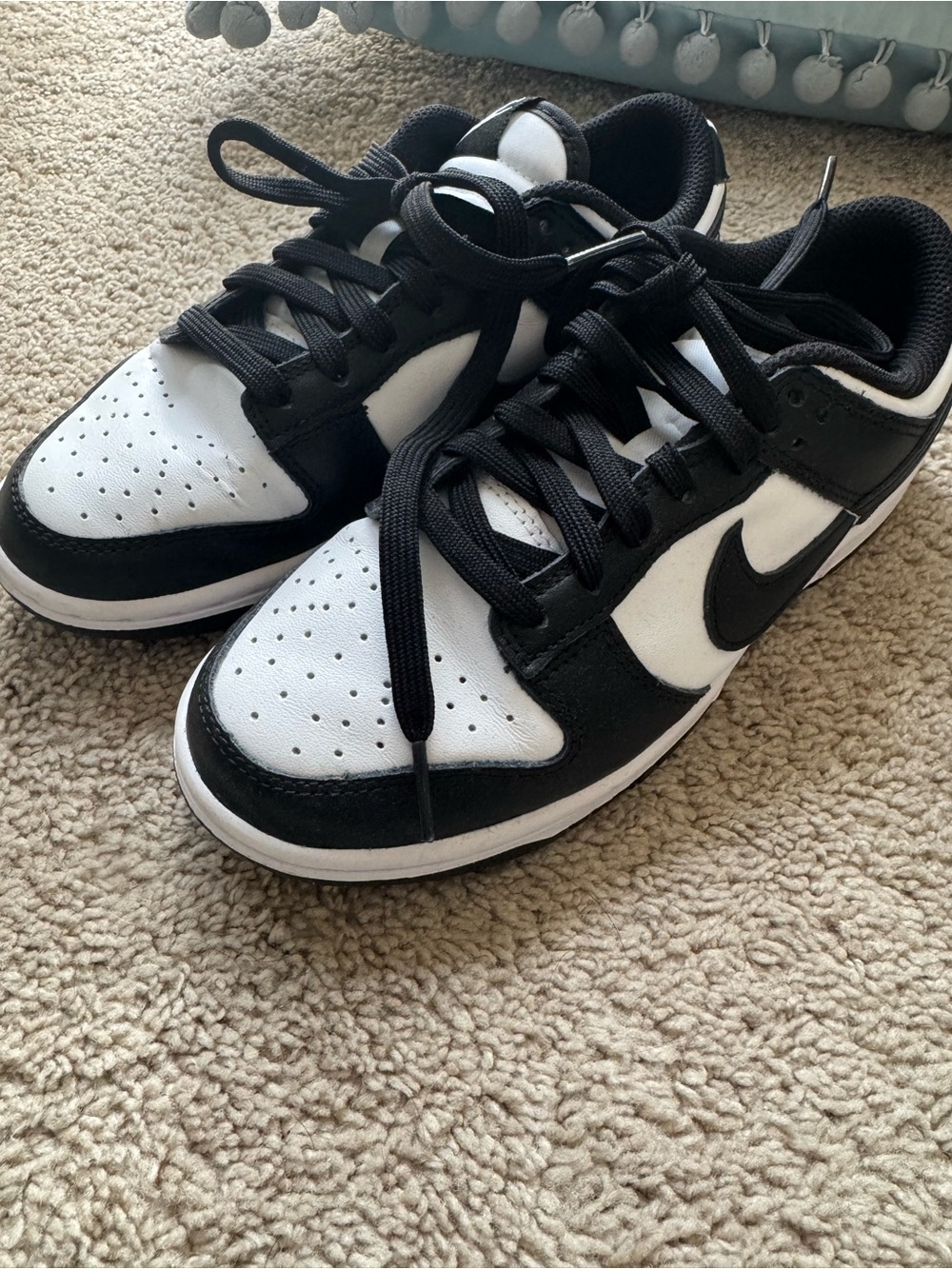 Nike panda dunk. Black and White Low-Top Sneakers